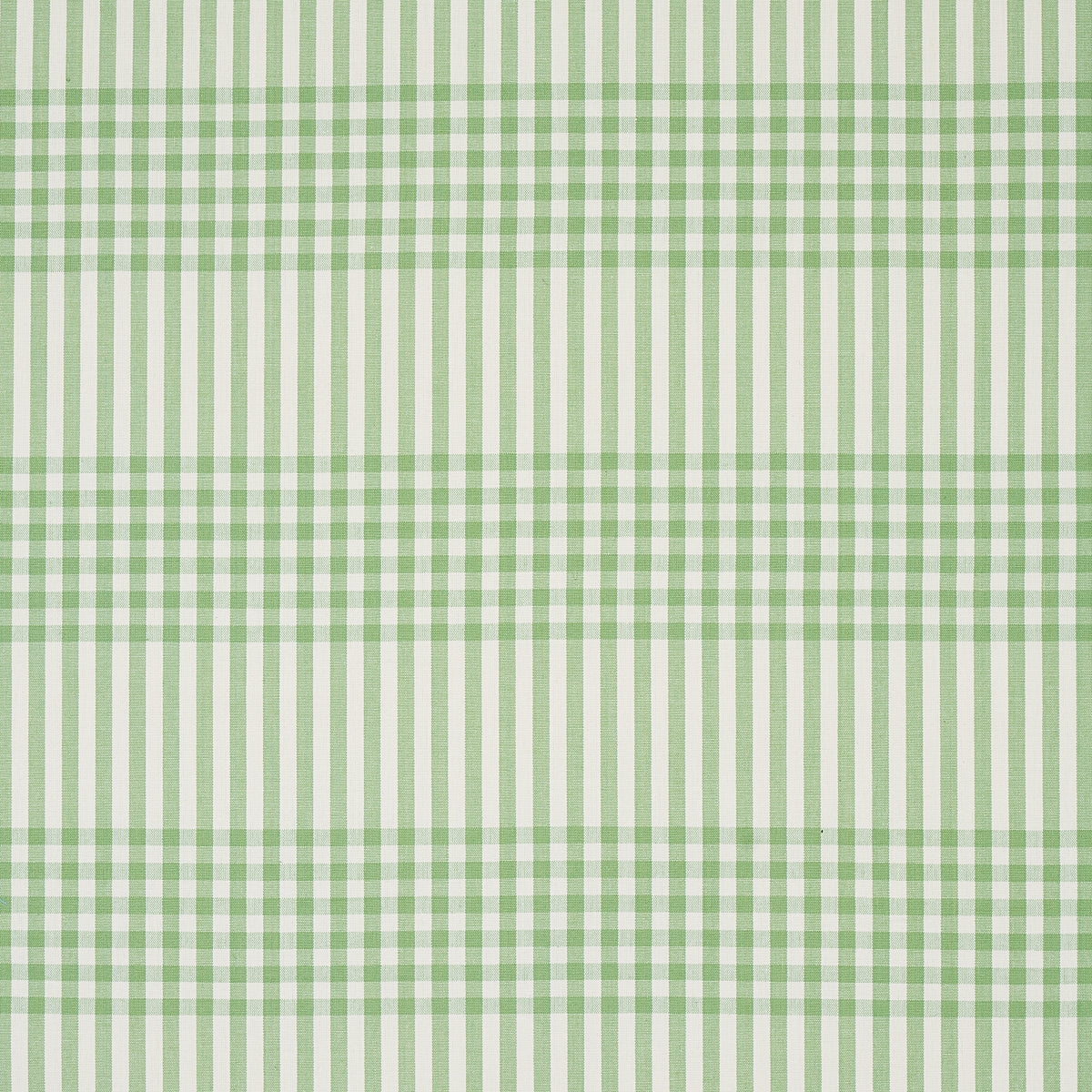 Schumacher Bergen Plaid Green Fabric 80804