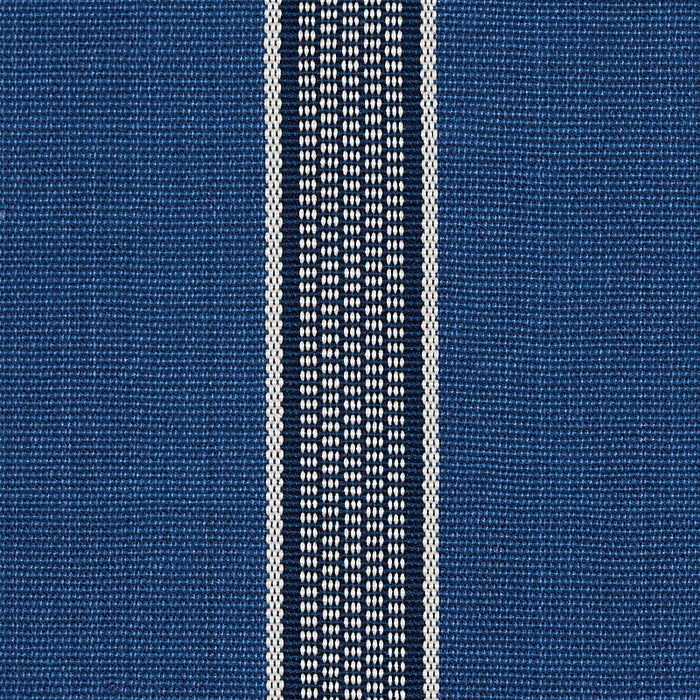 Schumacher Scoop Hand Woven Stripe Neptune Fabric 80810