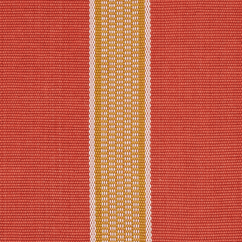 Schumacher Scoop Hand Woven Stripe Parasol Fabric 80813