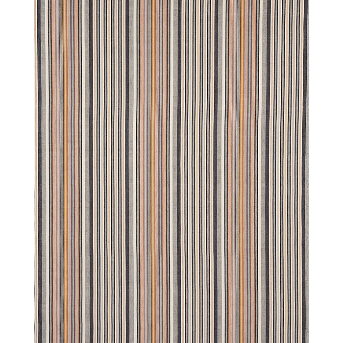 Schumacher Ripple Hand Woven Stripe Rockpool Fabric 80820