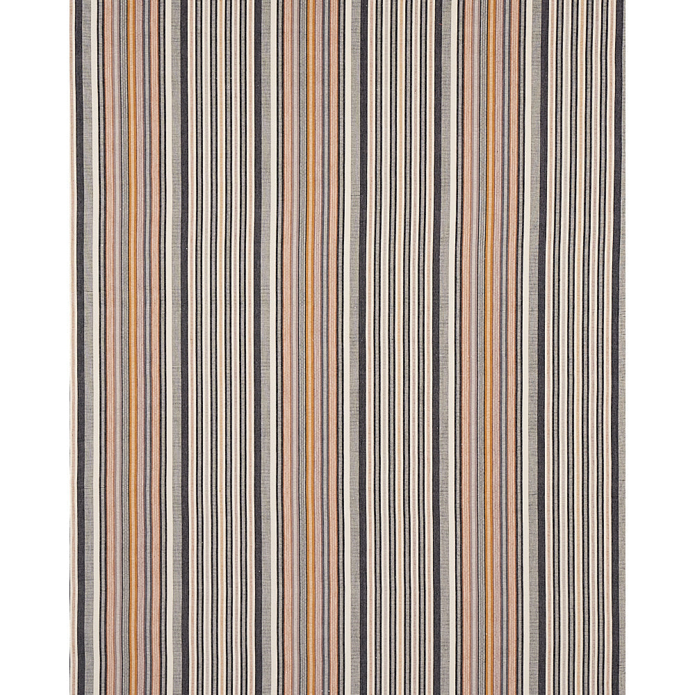 Schumacher Ripple Hand Woven Stripe Rockpool Fabric Sample 80820