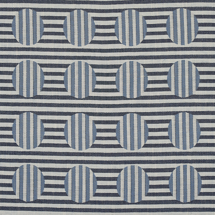 Schumacher Soto Denim Fabric Sample 80840