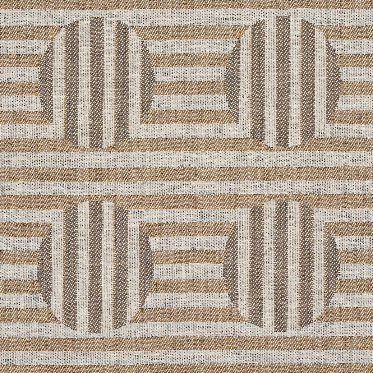 Schumacher Soto Sand Fabric 80841