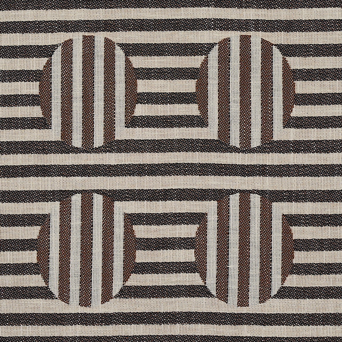 Schumacher Soto Charcoal Fabric 80842