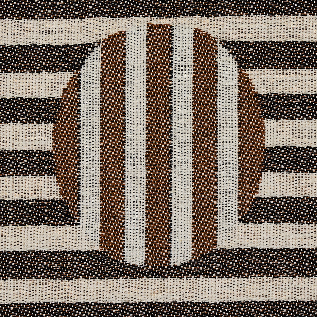 Schumacher Soto Charcoal Fabric Sample 80842
