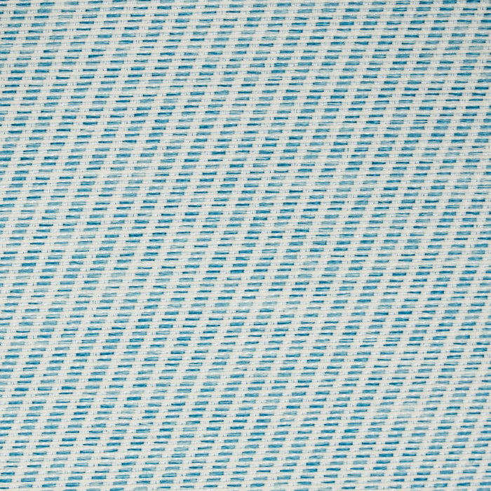Schumacher Bowery Indoor/Outdoor Aqua Fabric Sample 80860