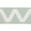 Schumacher Legere Applique Tape Ivory On Seaglass Trim 80872