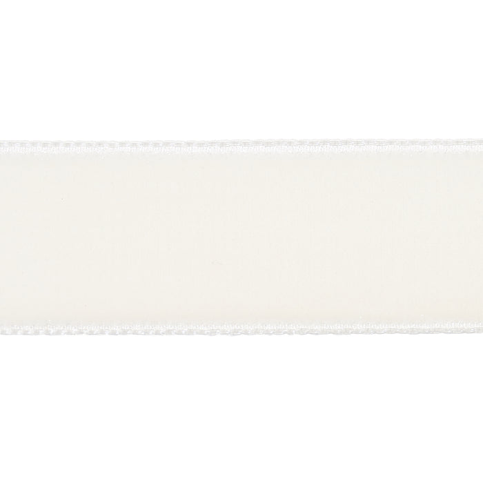 Schumacher Velvet Tape Medium Ivory Trim 80940
