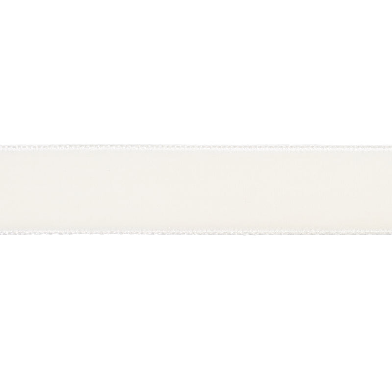 Schumacher Velvet Tape Medium Ivory Trim Sample 80940