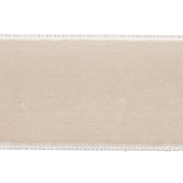 Schumacher Velvet Tape Wide Dove Trim 80961