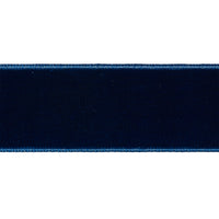 Schumacher Velvet Tape Wide Saphire Trim 80964