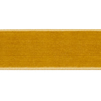 Schumacher Velvet Tape Wide Gold Trim 80966