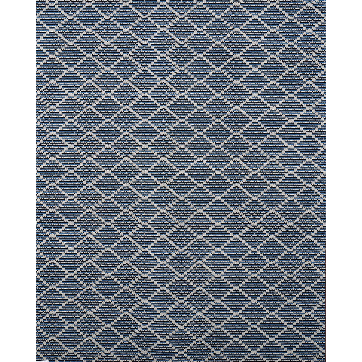 Schumacher Berg Epingle Indigo Fabric 80991