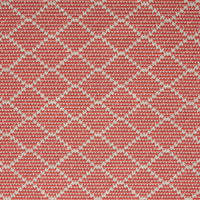 Schumacher Berg Epingle Coral Fabric 80992