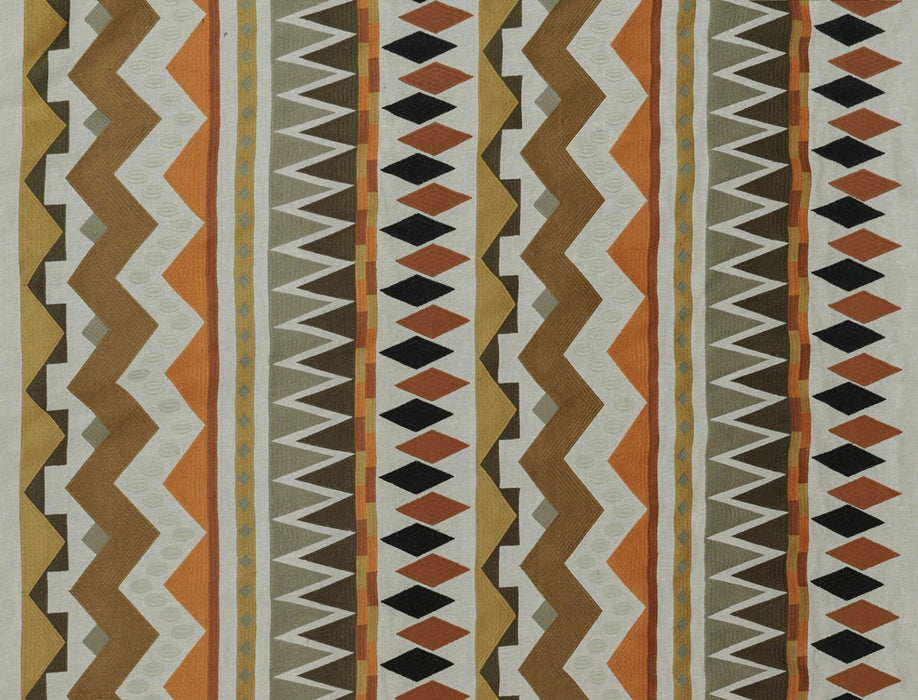 No.9 Thompson Jungle Music Autumn Leaves Fabric Sample N9012281002