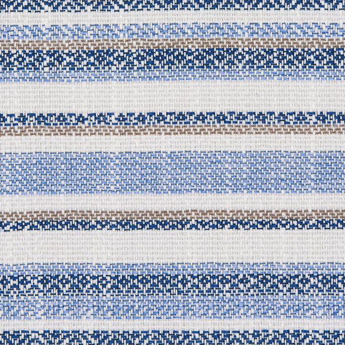 Schumacher Dylan Indoor/Outdoor Blue Fabric Sample 81051