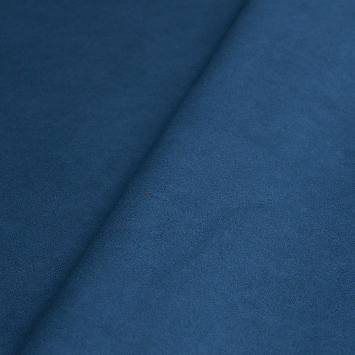 Schumacher Vegan Suede Indigo Fabric 81131