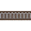 Schumacher Arches Embroidered Tape Medium Sky On Brown Trim 81153