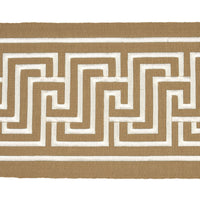 Schumacher Labyrinth Tape Sand Trim 81261