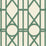 No.9 Thompson Trellis Panel  Green Wallpaper Sample N9021025005