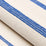 Schumacher Cambaya Handwoven Stripe Blue Fabric Sample 81391