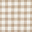 Schumacher Martina Plaid Indoor/Outdoor Natural Fabric Sample 81412