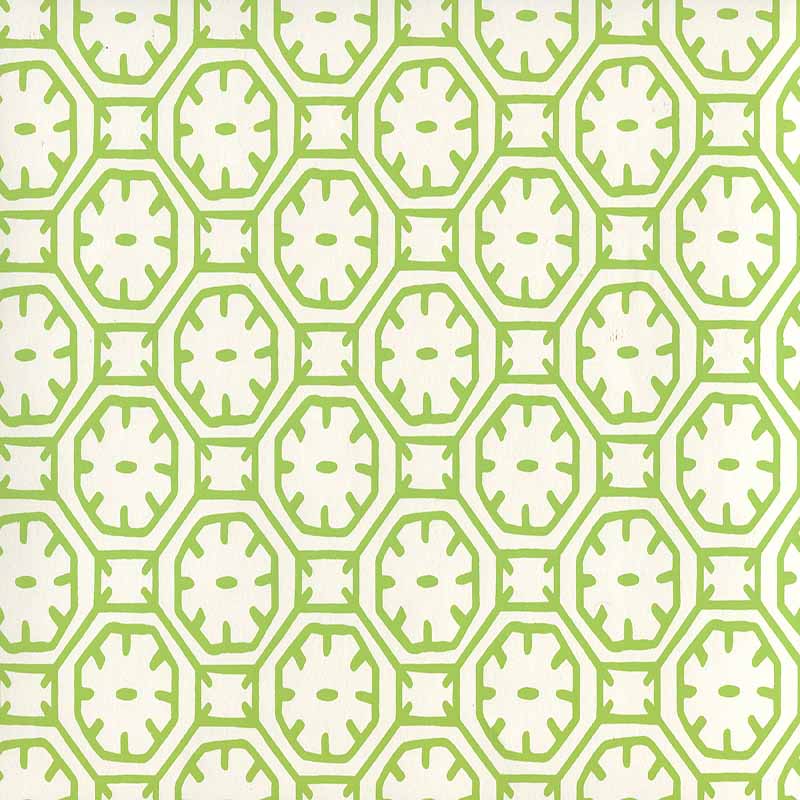 China Seas Ceylon Batik Jungle Green Wallpaper Sample 8150WP-05
