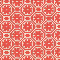 China Seas Ceylon Batik Reverse Orange Fabric 8155-07