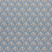 Schumacher Blair Silk Epingle Worcester Blue Fabric 81602