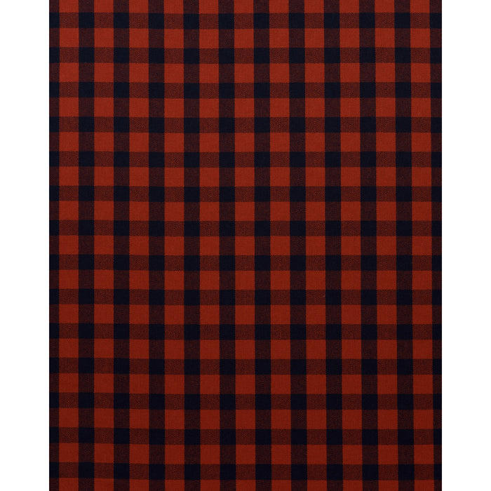 Schumacher Galt Wool Check Americana Fabric Sample 81610