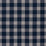 Schumacher Galt Wool Check Indigo Fabric 81615