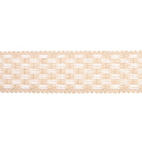 Schumacher Crawford Check Tape Medium Coffee Trim 81632