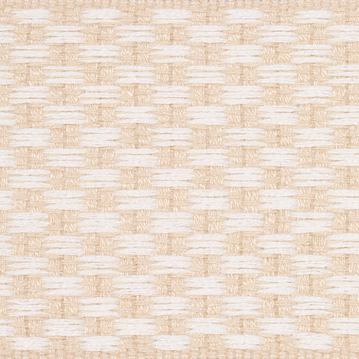 Schumacher Crawford Check Tape Wide Coffee Trim Sample 81642