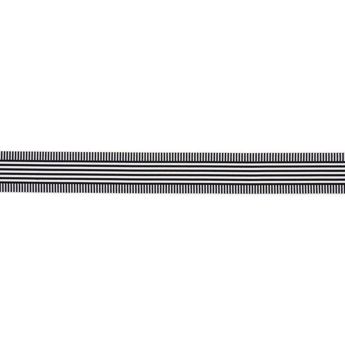 Schumacher Keket Stripe Tape Black Trim 81692