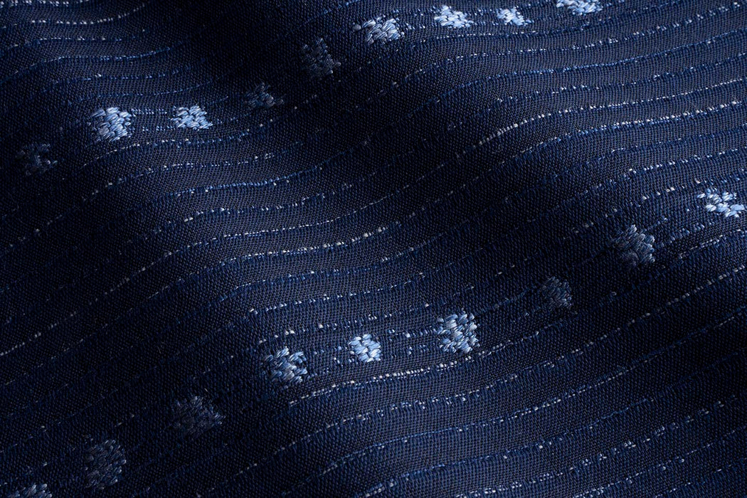 Perennials Dotty Blue Jean Fabric 817-501