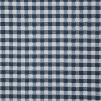 Pindler Little Gingham Denim Fabric LIT006-BL01
