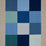 Schumacher Embroidered Tile Blue Fabric 81831