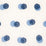 Schumacher Taylor Embroidery Blue On Ivory Fabric 81841