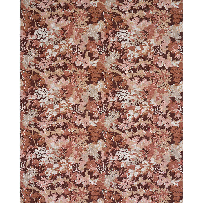 Schumacher Verdure Tapestry Terracotta Fabric 81852
