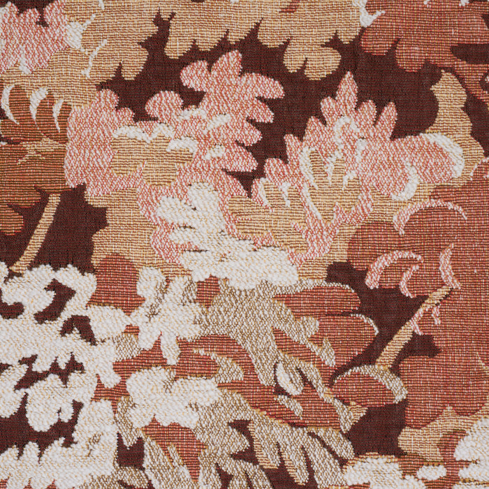 Schumacher Verdure Tapestry Terracotta Fabric 81852