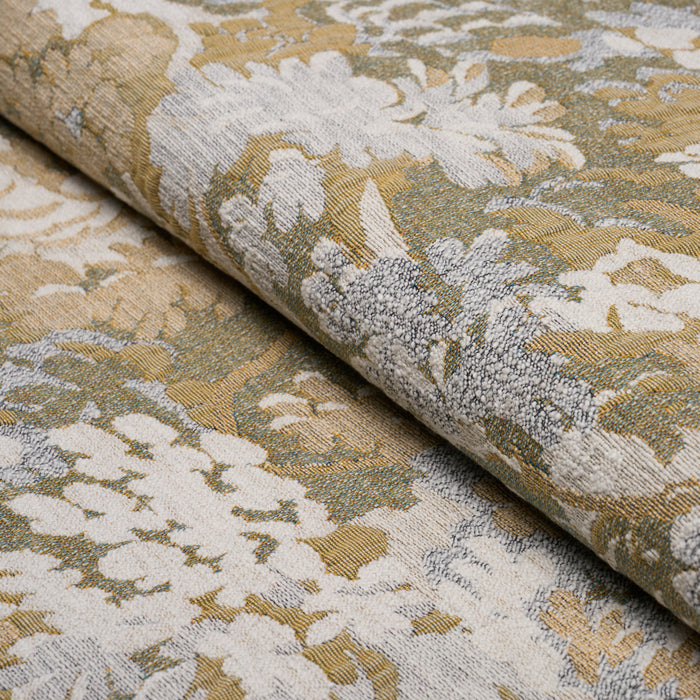 Schumacher Verdure Tapestry Mistral Sand Fabric 81853