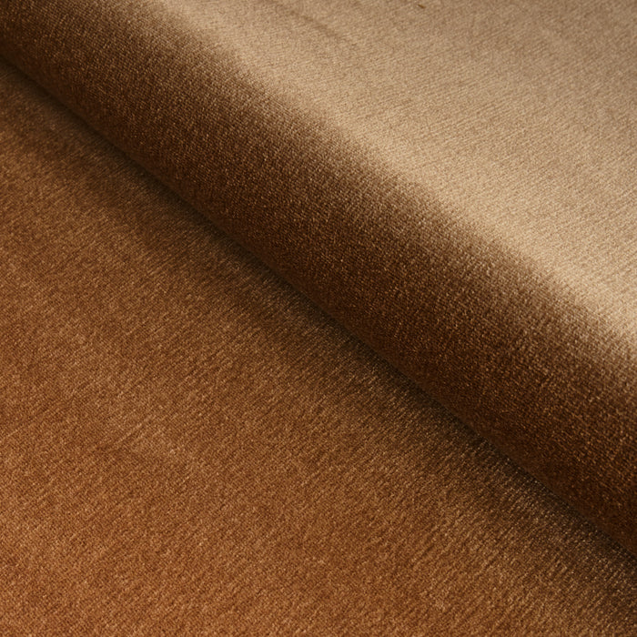 Schumacher Sumptuous Silk Wool Velvet Camel Fabric 81891
