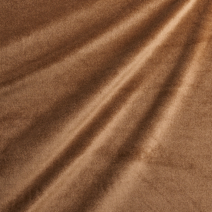 Schumacher Sumptuous Silk Wool Velvet Camel Fabric 81891