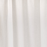 Schumacher Crepe Wool Linen Casement Ivory Fabric 81910