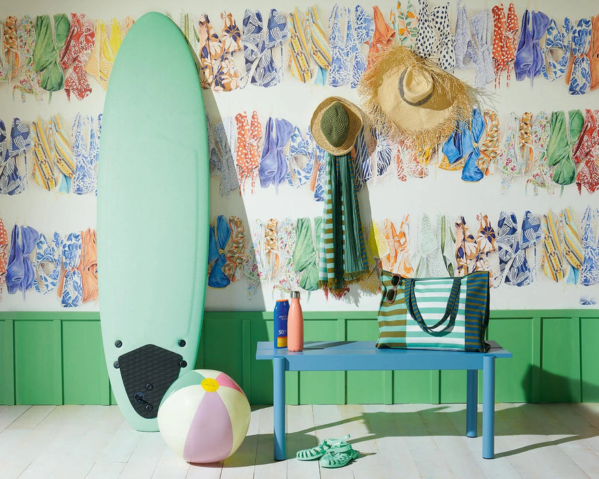 Pierre Frey La baignade Multicolore Wallpaper FP005001