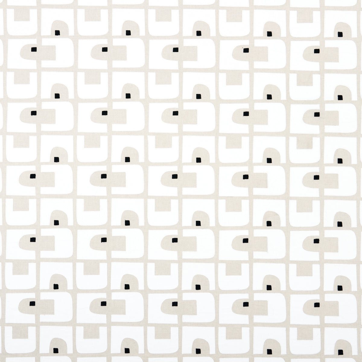 Schumacher Den Applique Cumin Fabric 82030
