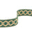 Jim Thompson Thai Fretwork Border  Greenbriar Trim Sample JT030011010