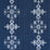 Schumacher Nadira Embroidery Indigo Fabric 82070