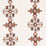 Schumacher Nadira Embroidery Cocoa Fabric 82071