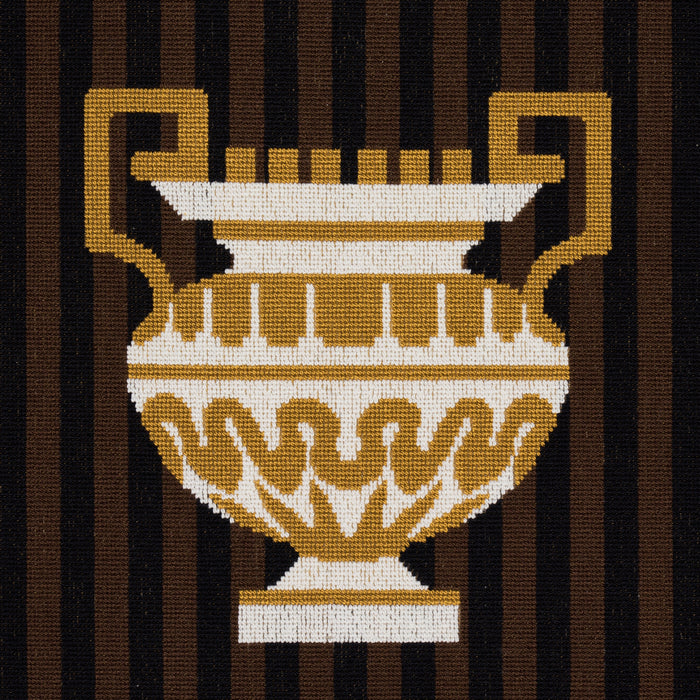 Schumacher Clermont Epingle Java Fabric Sample 82141